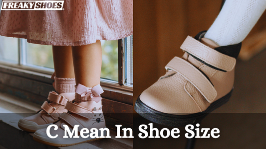 Freaky Shoes custom art sneakers with cat face design, made to order, worn by child in pink dress near window