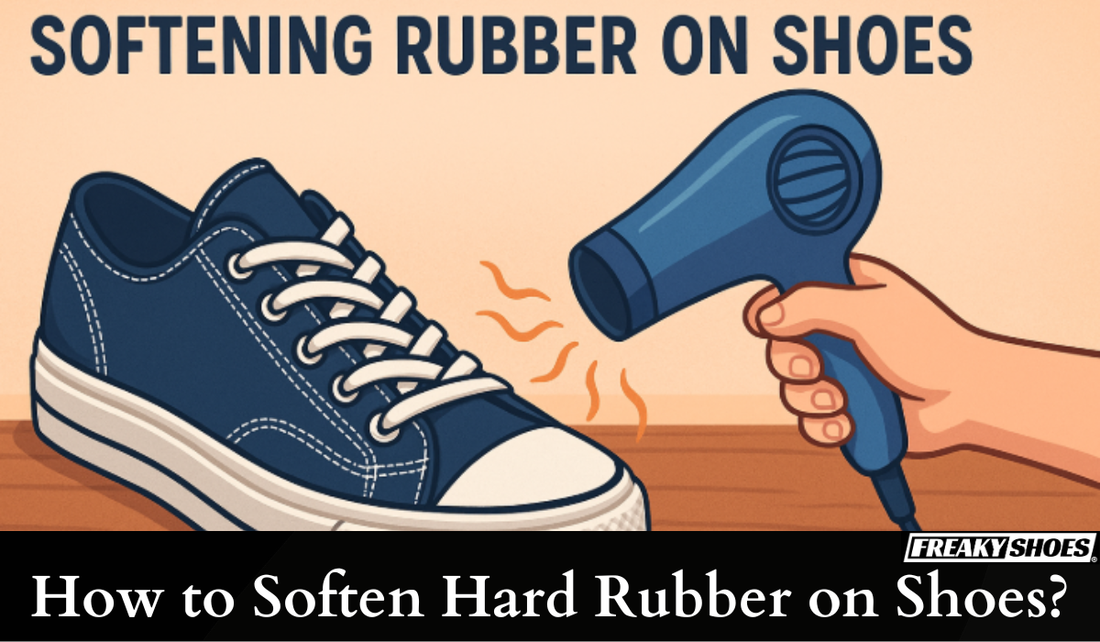 How to Soften Hard Rubber on Shoes