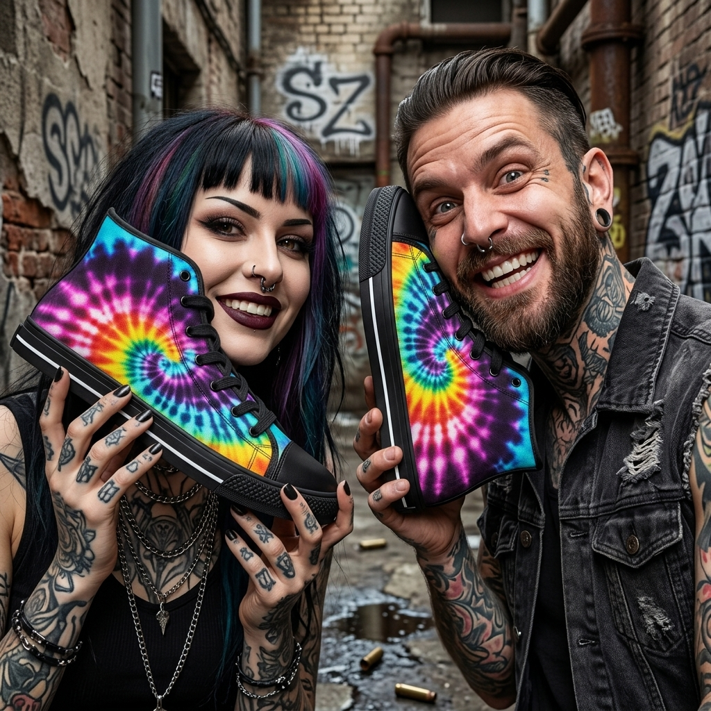 Tie Dye - Freaky Shoes®