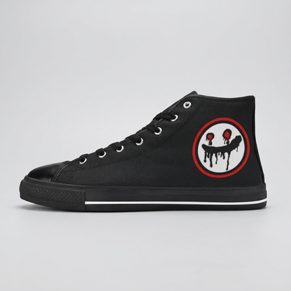 MEN'S Clean Logo Face Art Custom Sneakers | Freaky Shoes®