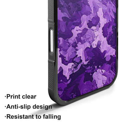 iPhone 17 Case — Small Military Camouflage Blotch Camo, Custom Print Case Cover