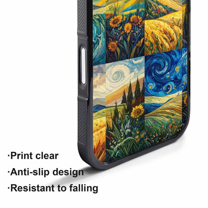 iPhone 17 Air Case — Small Van Gogh Style Swirl Galaxy, Custom Print Case Cover