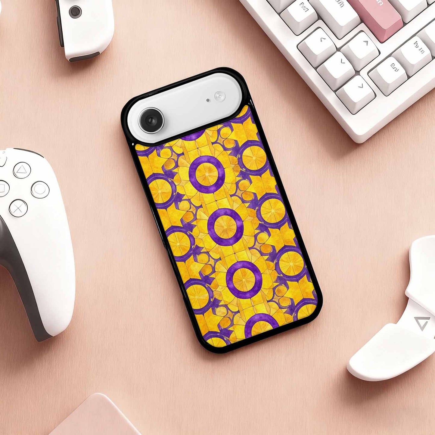 iPhone 17 Air Case — Intersex Flag Color Theme Small Original, Unique Phone Case Design