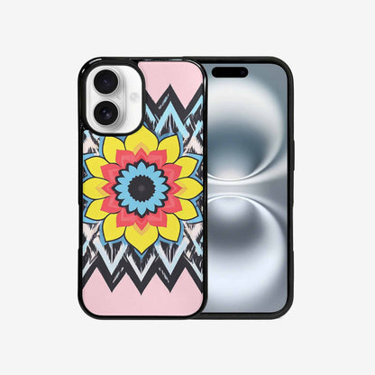 iPhone 16 Case — 1960s Mod Cartoon Art Pattern, Custom Designed Case Cover