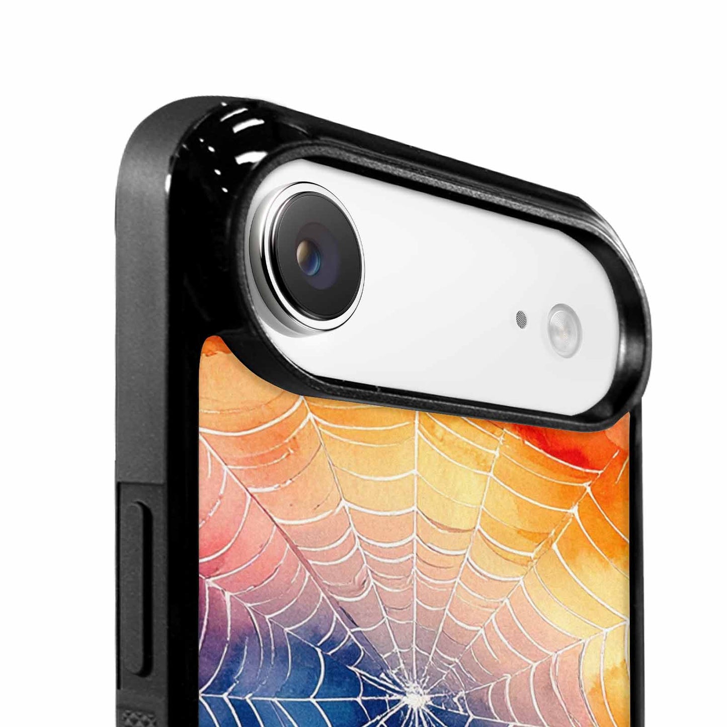 iPhone 17 Air Case — Glossy Southwestern Geometric Spider Original Art, Custom Printed Phone Case