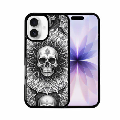 iPhone 17 Case — Skull Dark Art Gothic Print Gothic, Customized Protective Case