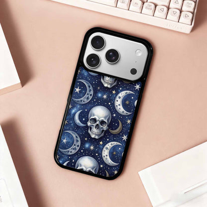 iPhone 17 Pro Case — Skull Dark Art Gothic Print Gothic, Custom Print Case Cover