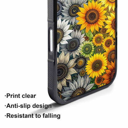 iPhone 17 Pro Case — Blend Melt Them Together Small Floral, Custom Print Case Cover