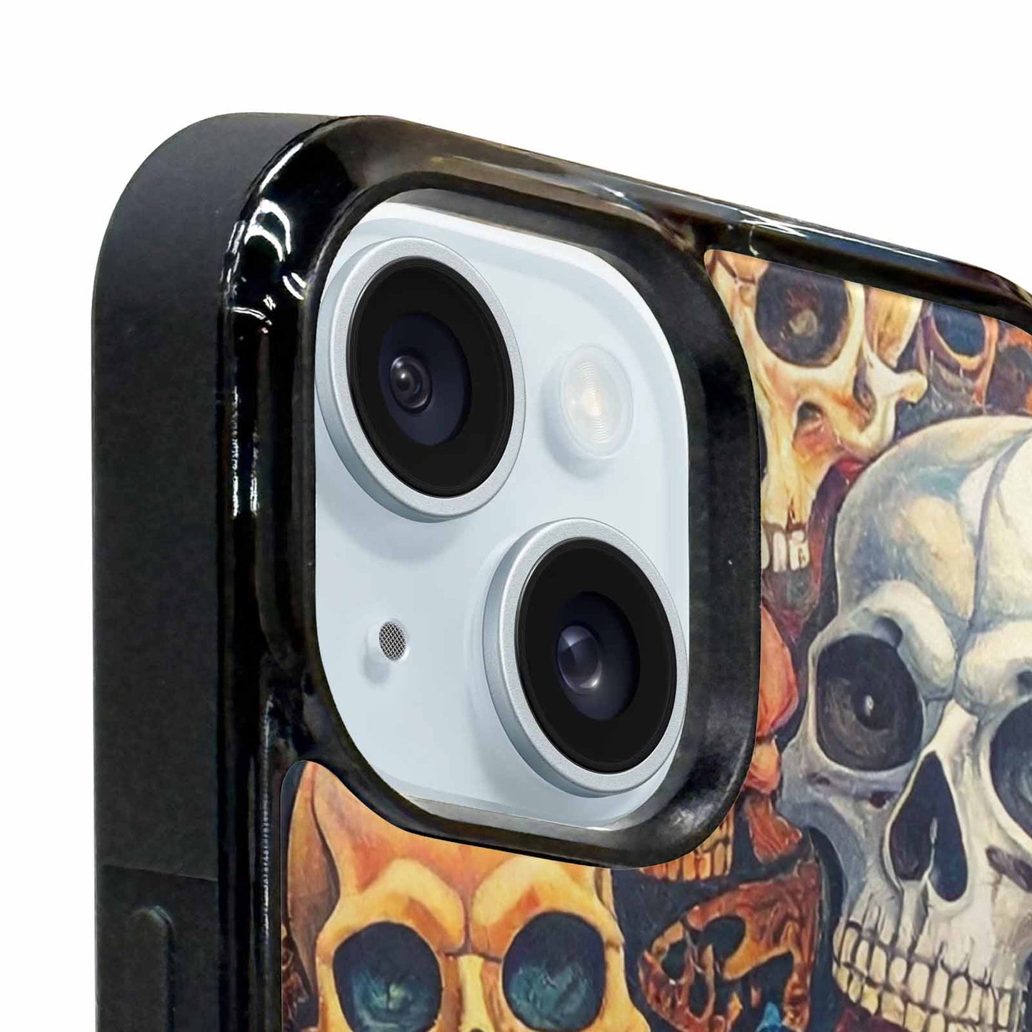 iPhone 15 Case — Skulls Animal Printskulls Patt 0h1, Custom Designed Case Cover