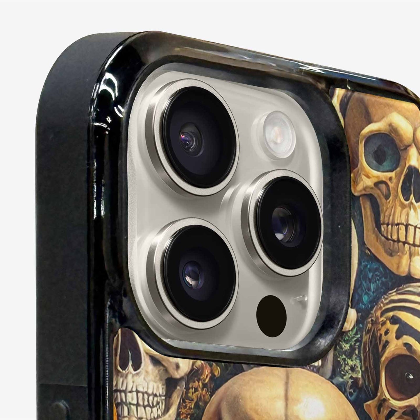 iPhone 16 Pro Case — Skulls Animal Printskulls Patt Ekj, Custom Print Case Cover