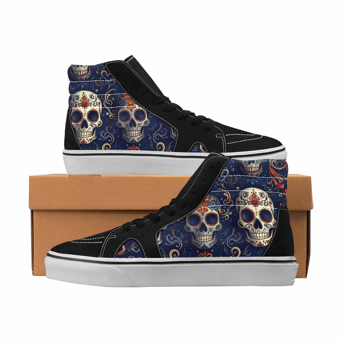 MEN'S Skull Dark Art Gothic Print 409 Ferion