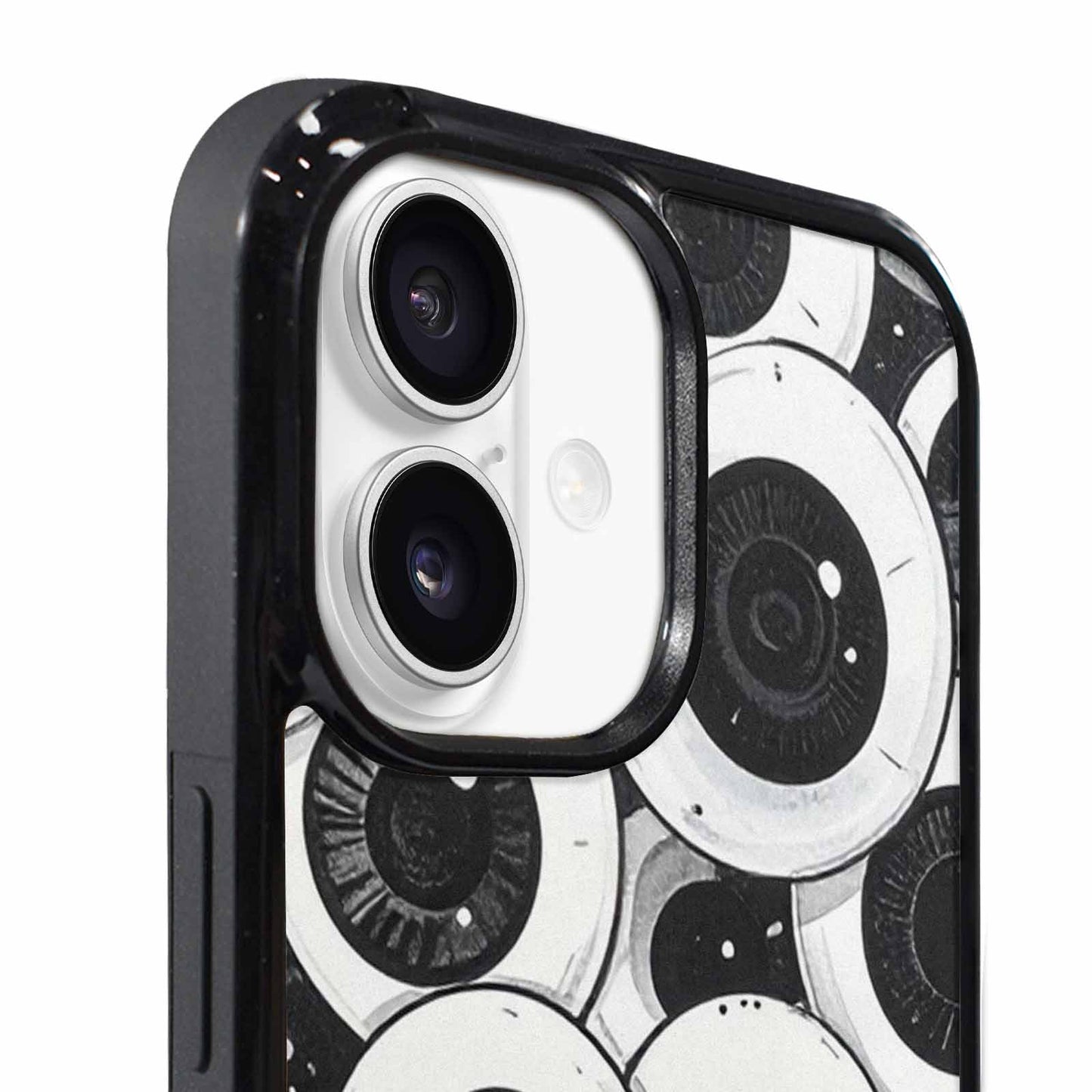 iPhone 17 Case — Googly Cartoon Eyeballs Cartoon Cute, Custom Designed Case Cover