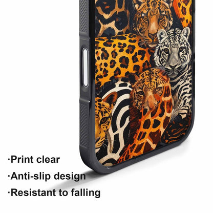 iPhone 17 Pro Case — Small Animal Print Pattern Randomly Animal, Custom Printed Phone Case