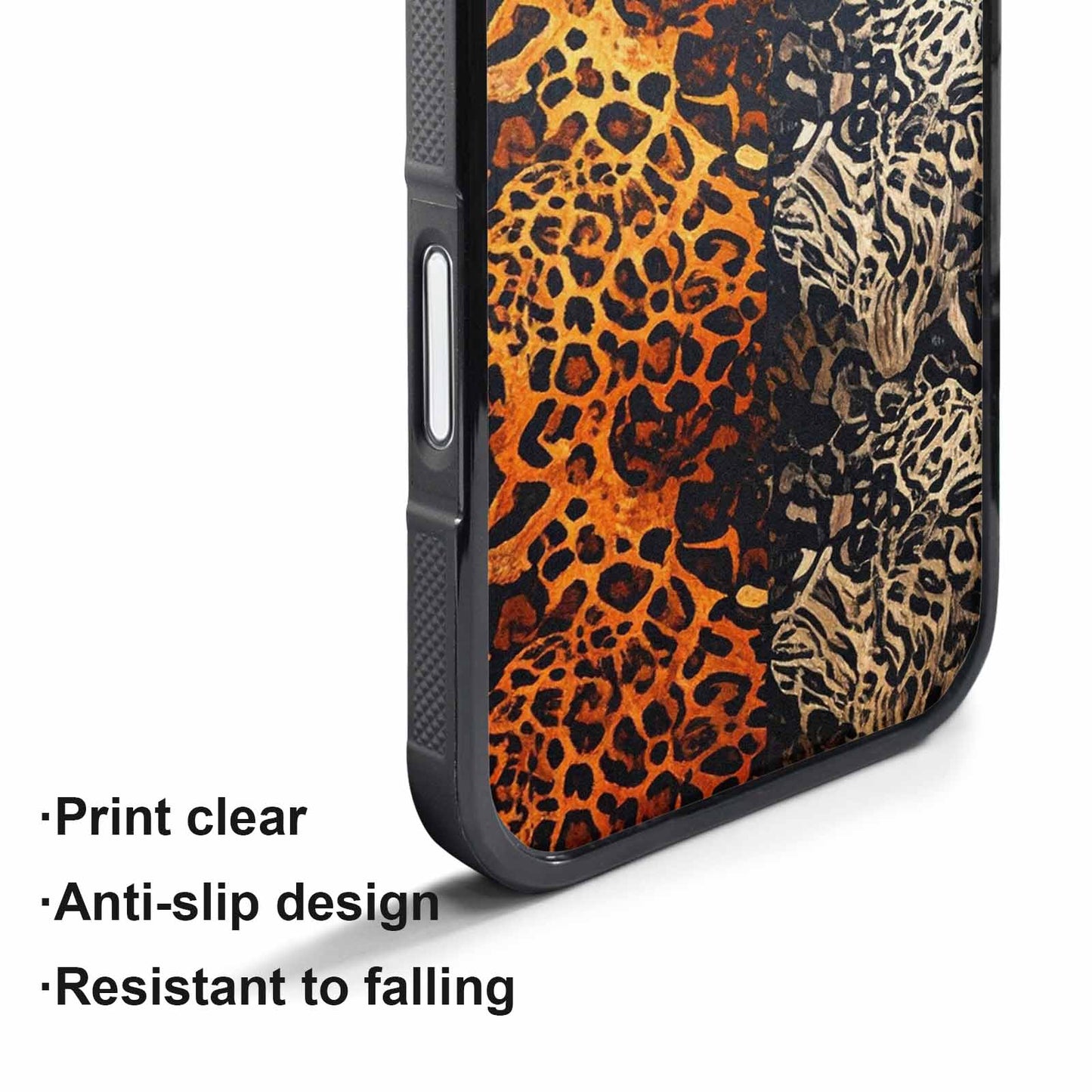 iPhone 17 Pro Max Case — Small Animal Print Pattern, Animal Print, Custom Print Case Cover