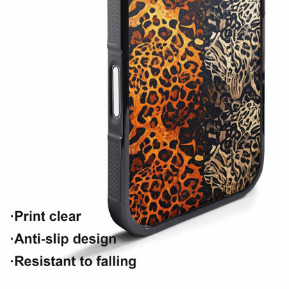 iPhone 17 Pro Max Case — Small Animal Print Pattern, Animal Print, Custom Print Case Cover