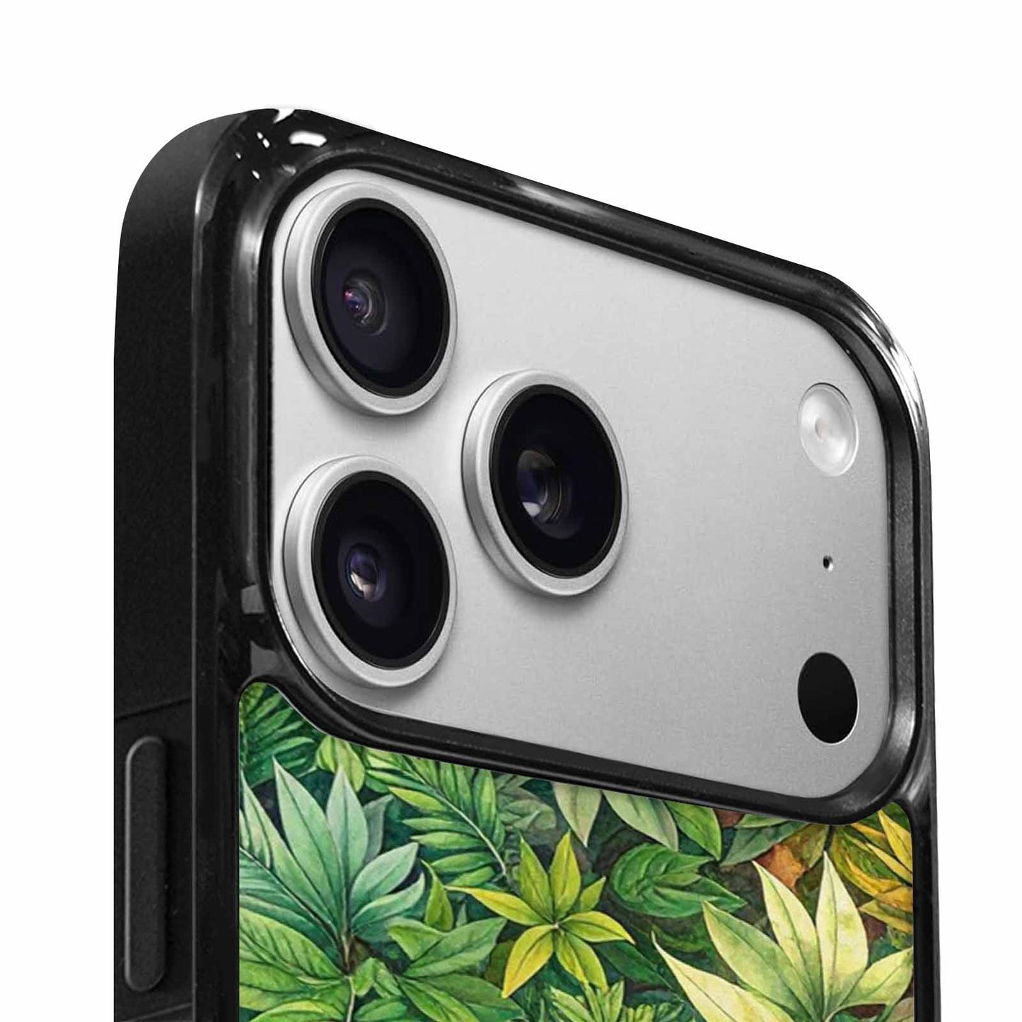 iPhone 17 Pro Case — Small Seven Point Palmate Leaf Floral, Custom Art Phone Cover