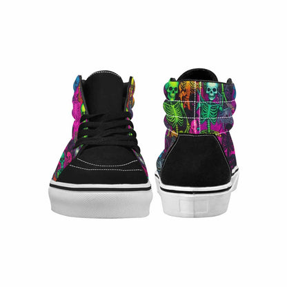 MEN'S More Overlapping Ontop Each High Top Canvas Kaleidoscope Sneakers