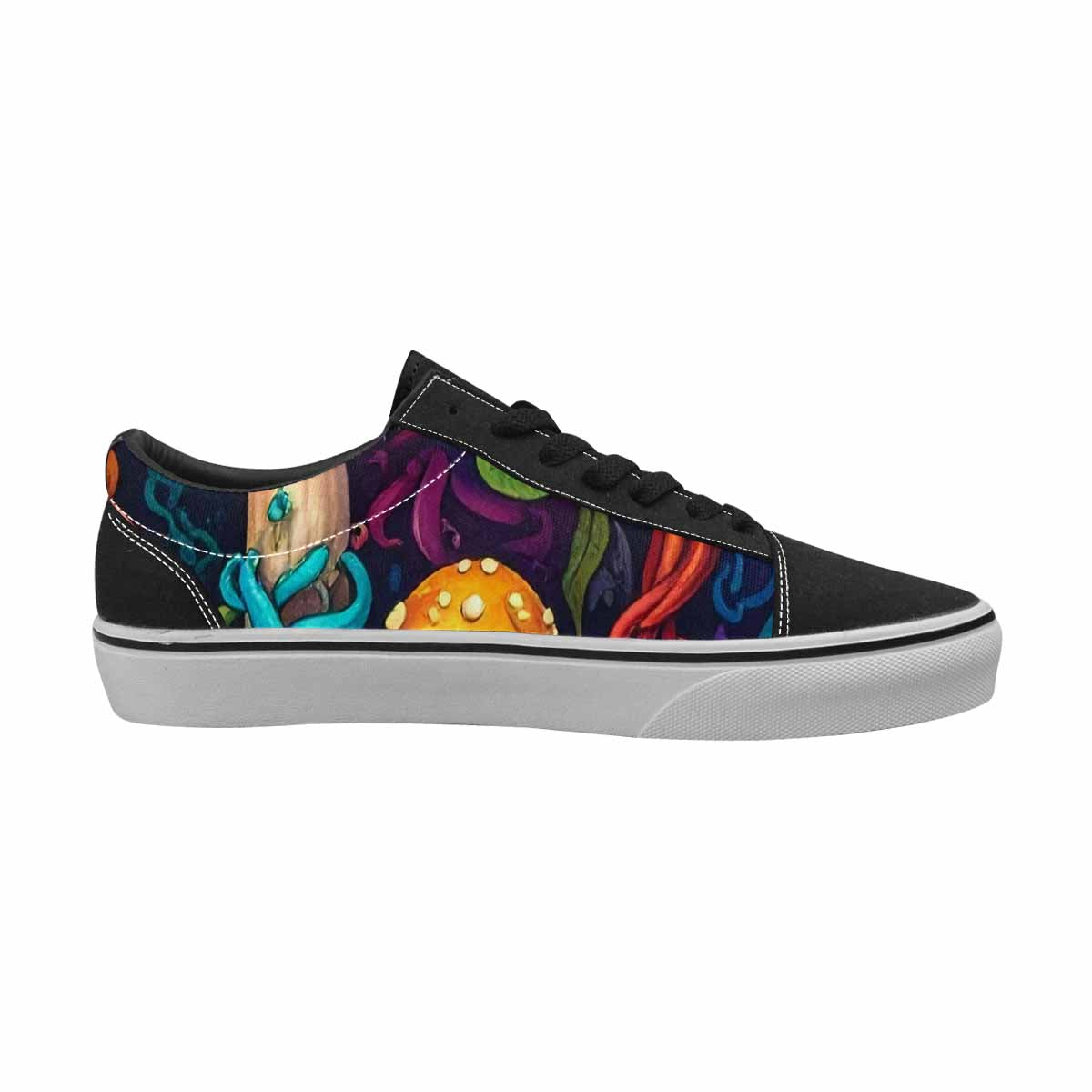 WOMEN'S More Overlapping Ontop Each Lace-Up Canvas Aesthetic Custom Shoes