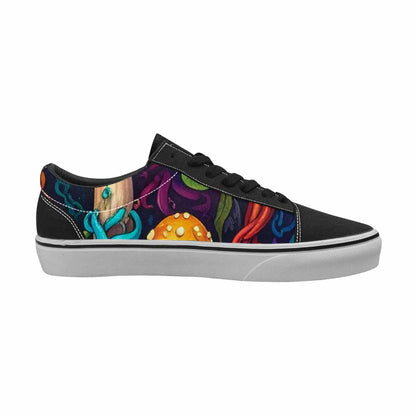 WOMEN'S More Overlapping Ontop Each Lace-Up Canvas Aesthetic Custom Shoes