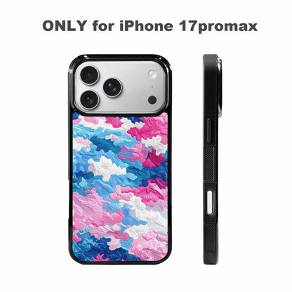 iPhone 17 Pro Max Case — Vivid Camo Transgender Camo, Customized Protective Case