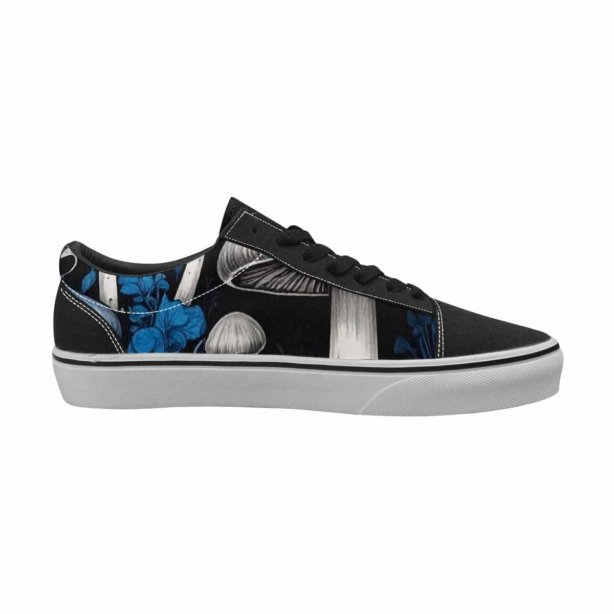 WOMEN'S Mushrooms (general) Lace-Up Canvas Aesthetic Shoes