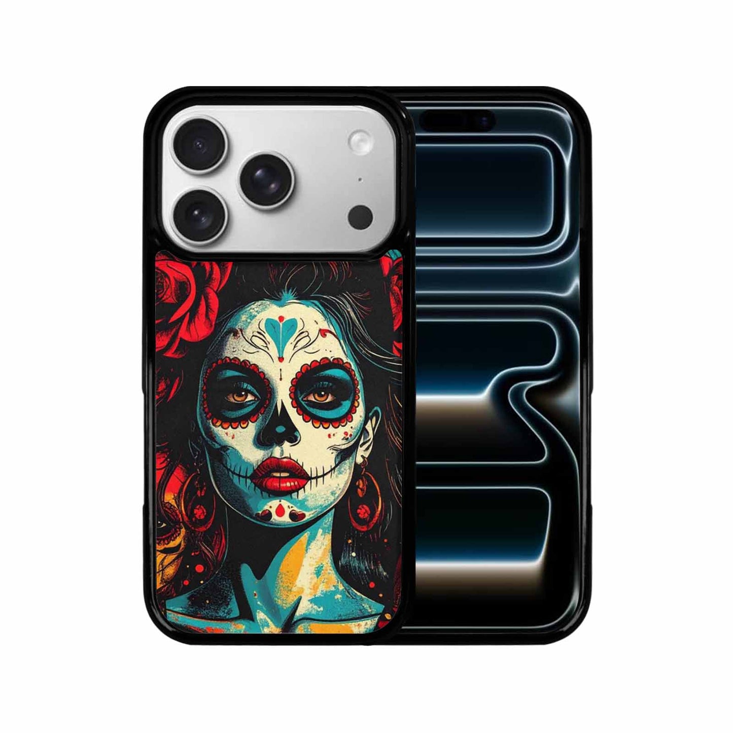iPhone 17 Pro Case — Skull Dark Art Gothic Print Gothic, Customized Protective Case