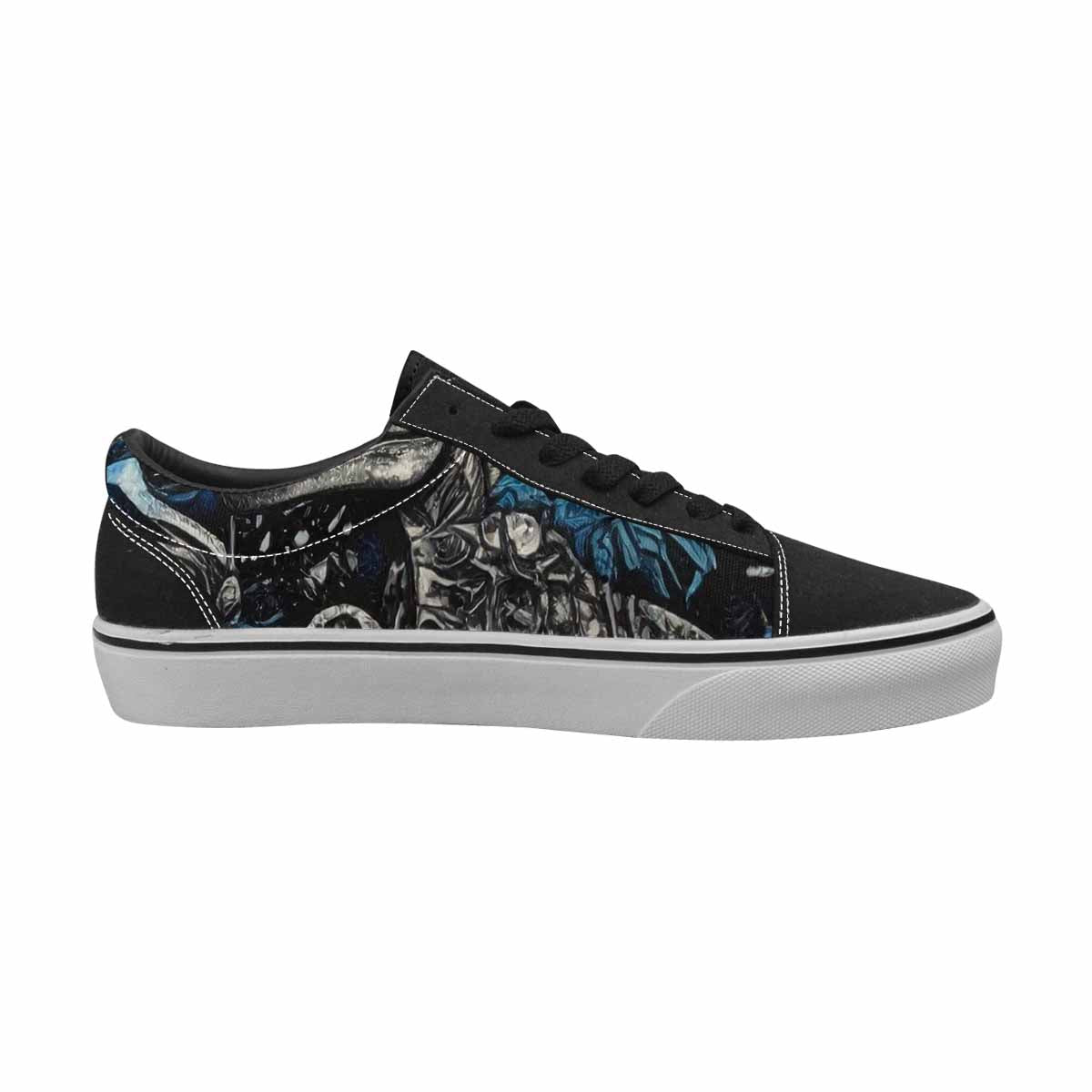 WOMEN'S Dinosaur Burst Lace-Up Canvas Cottagecore Custom Sneakers