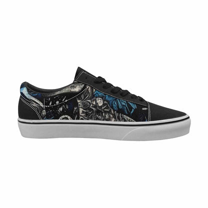 WOMEN'S Dinosaur Burst Lace-Up Canvas Cottagecore Custom Sneakers