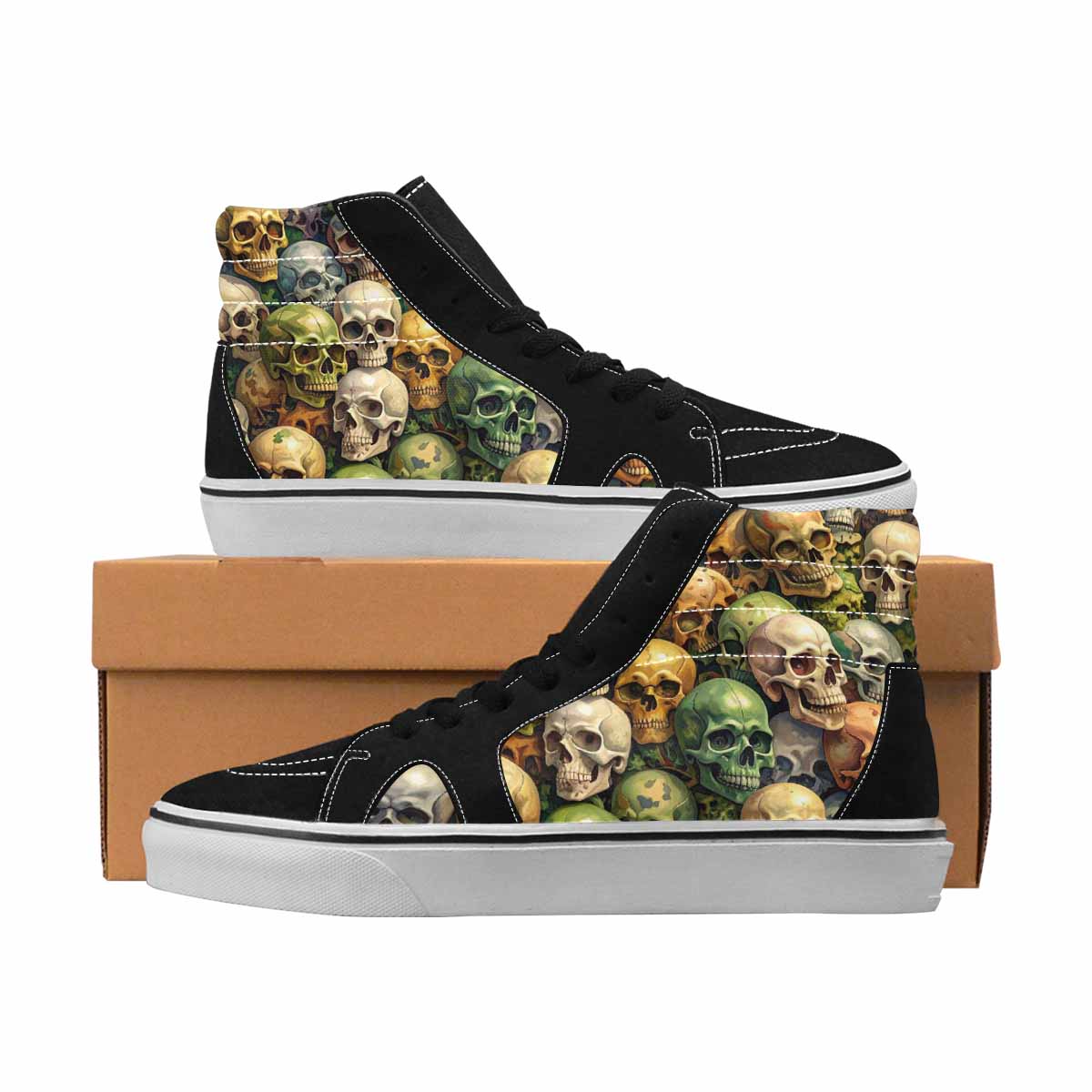 MEN'S Camo High Top Canvas One Of A Kind Aesthetic Shoes