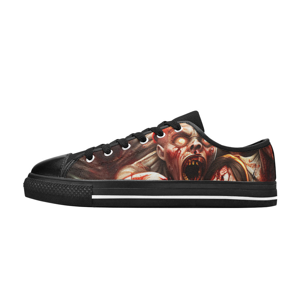 WOMEN'S Monsters Canvas Surreal Sneakers