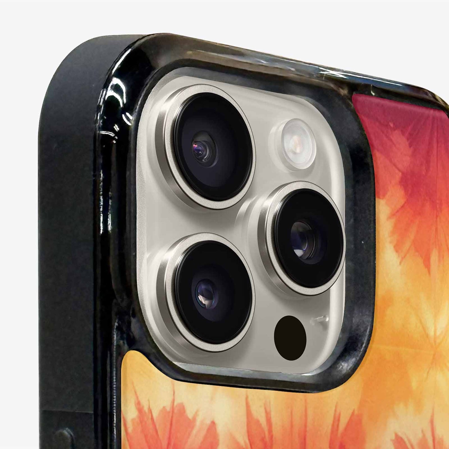 iPhone 16 Pro Case — Ombre Tie Dye Sunset, Custom Art Phone Cover