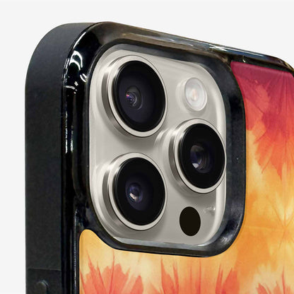 iPhone 16 Pro Case — Ombre Tie Dye Sunset, Custom Art Phone Cover