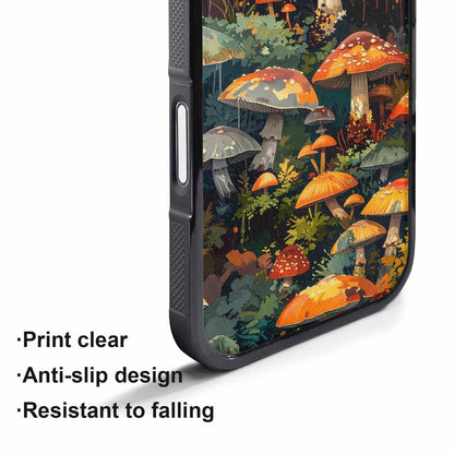 iPhone 17 Pro Max Case — Mushrooms Camomushrooms Patter Camo, Personalized Phone Case