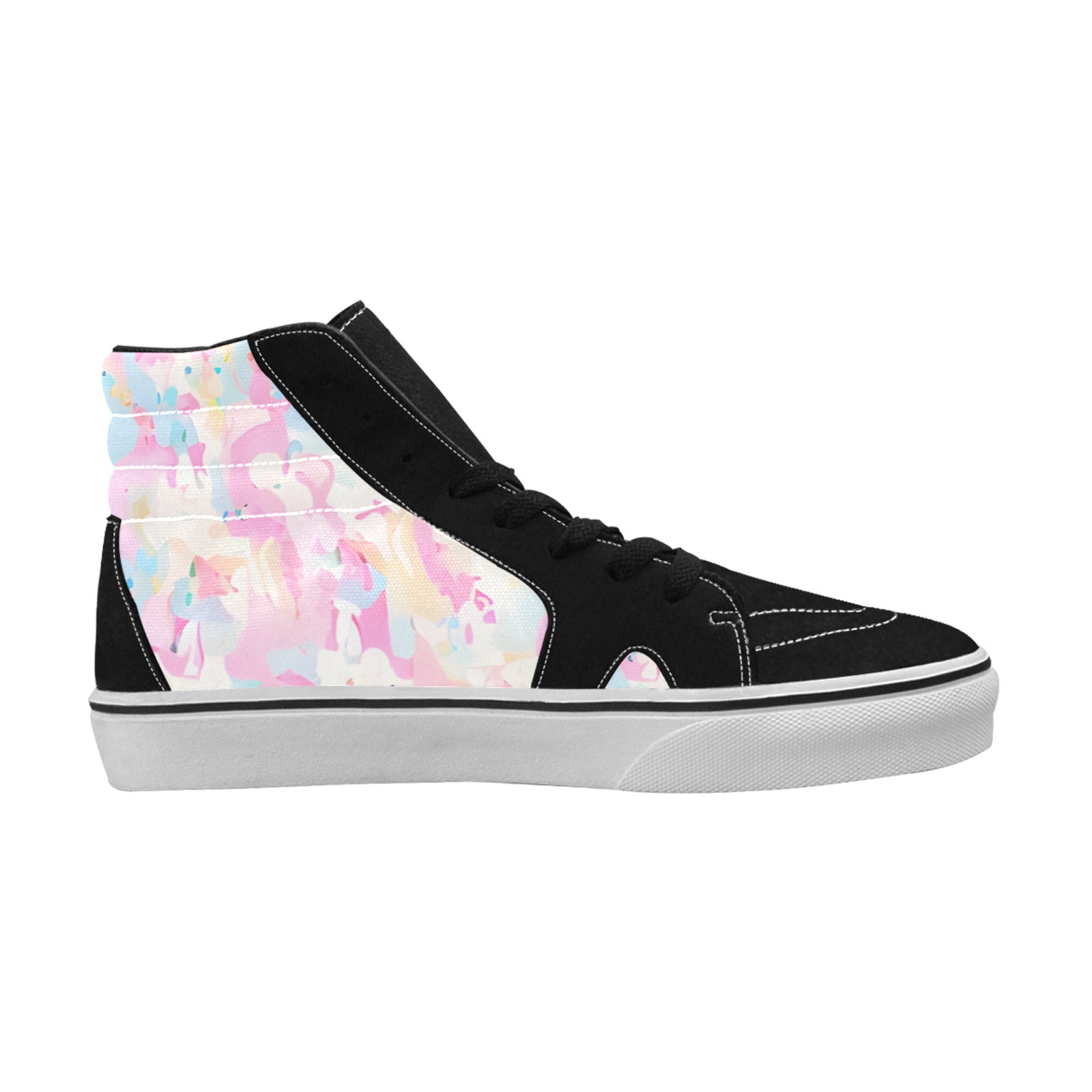 WOMEN'S Abstract Unicorn Art Unicorns High Top Skateboarding Dreamcore Custom Sneakers