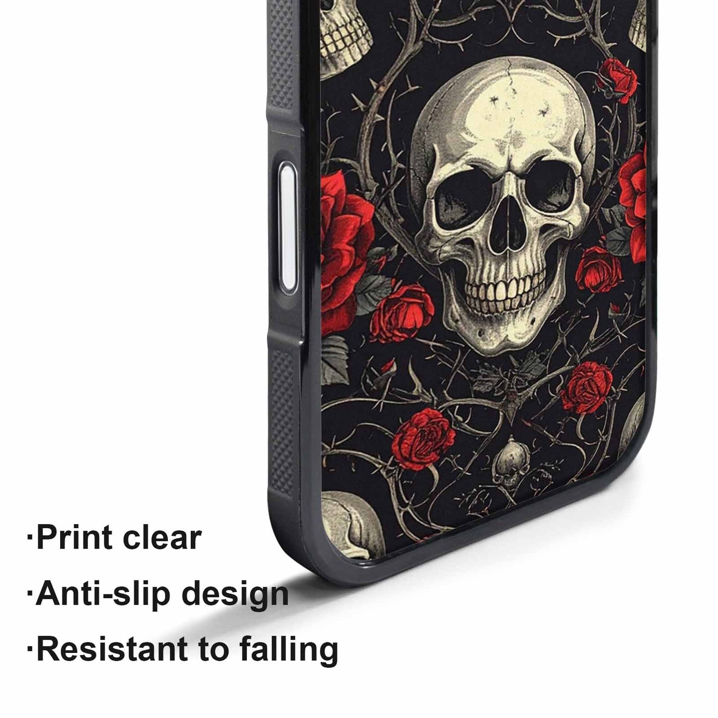 iPhone 17 Pro Case — More Skulls Overlapping Everywhere Ornate Gothic, Custom Art Phone Cover