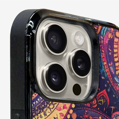 iPhone 16 Pro Max Case — Paisley Mandala, Unique Phone Case Design
