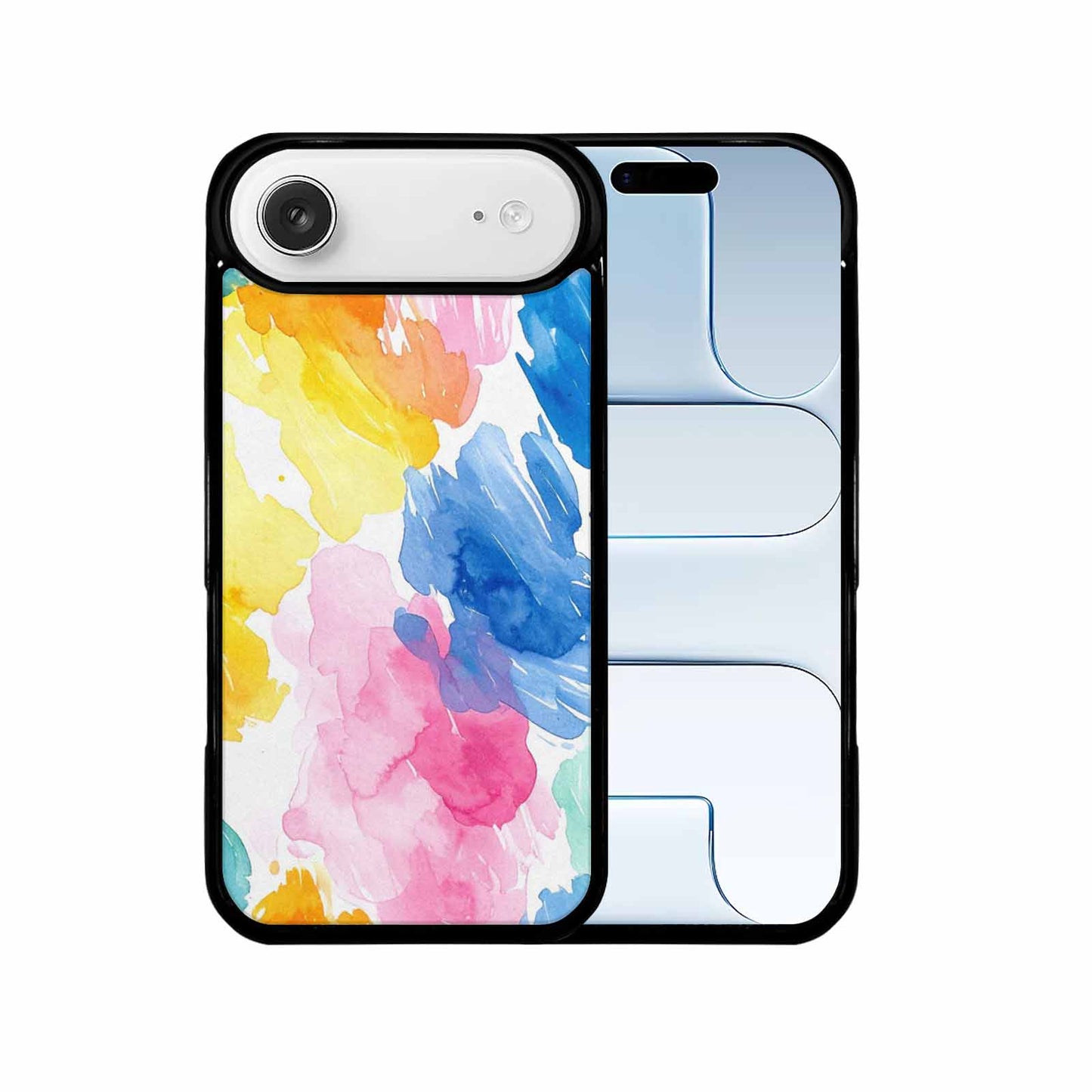 iPhone 17 Air Case — Trans Strong Watercolor Seamless Pattern Watercolor, Custom Art Phone Cover