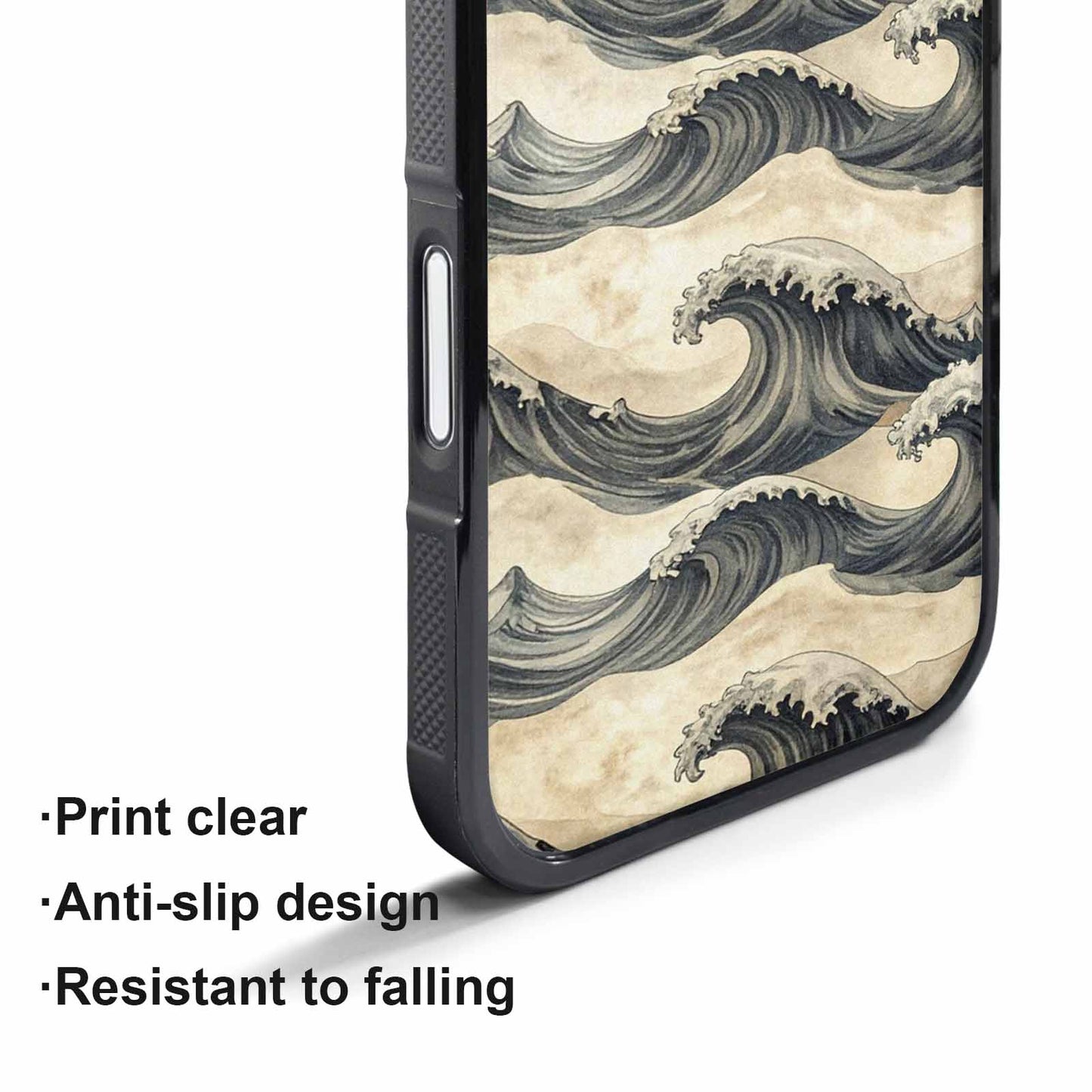 iPhone 17 Pro Max Case — Vintage Americana Wave Retro Vintage, Custom Printed Phone Case
