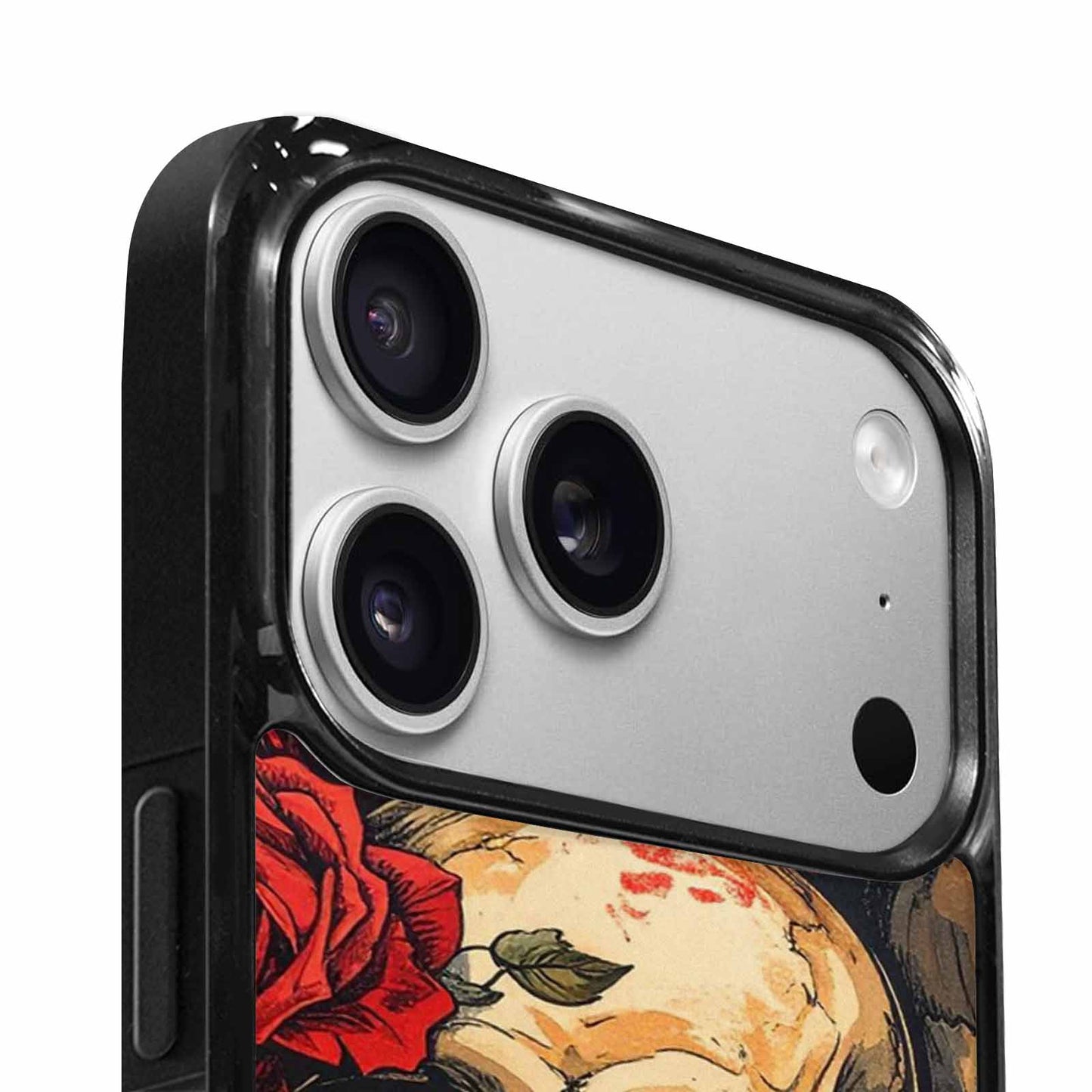 iPhone 17 Pro Case — Seamless Tileable Pattern Of Overlapping Gothic, Custom Art Phone Cover