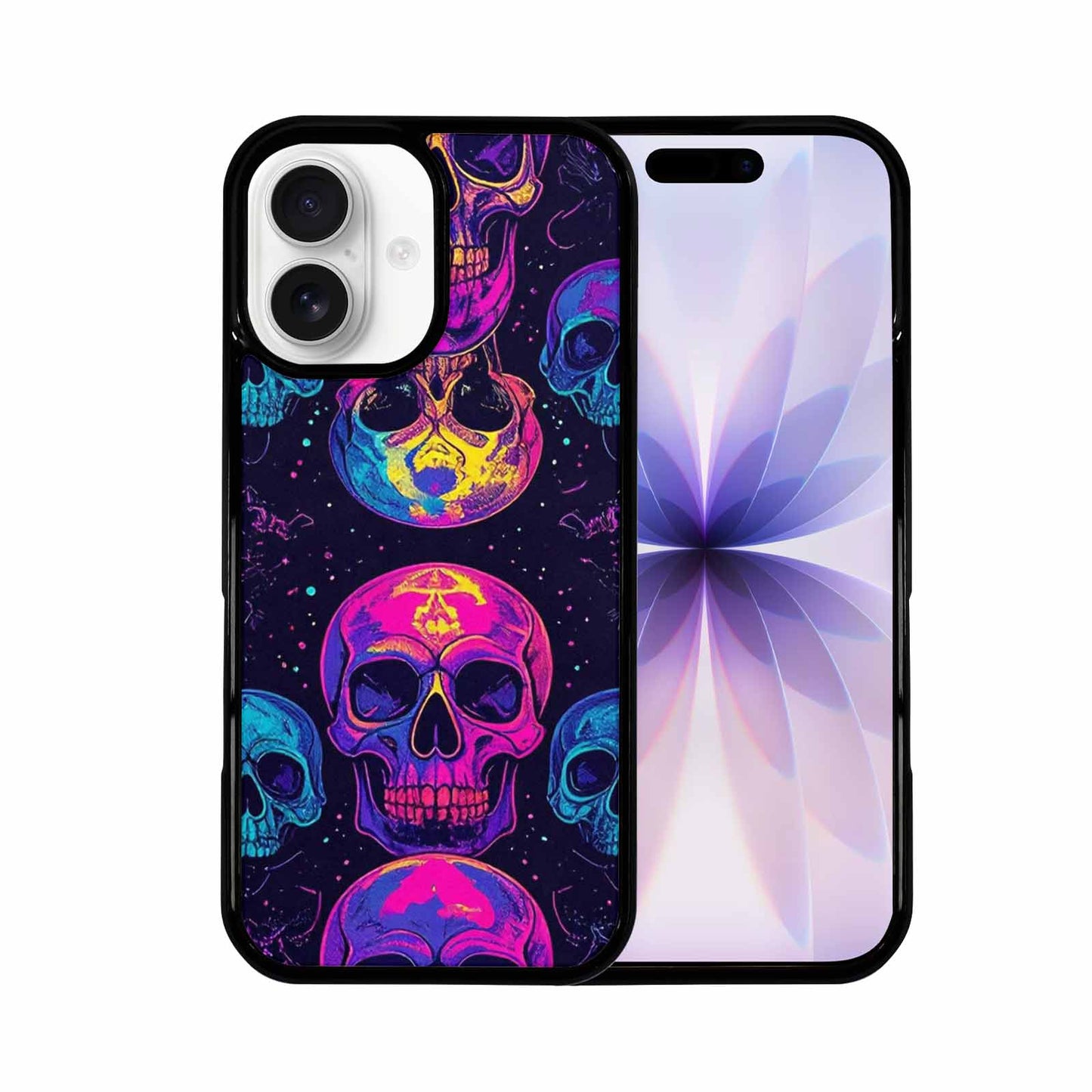 iPhone 17 Case — Skull Dark Art Gothic Print Gothic, Personalized Phone Case