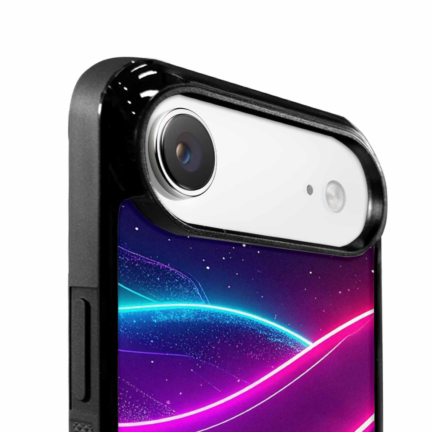 iPhone 17 Air Case — Neon Cartoon Art Pattern Retro Vintage, Custom Printed Phone Case