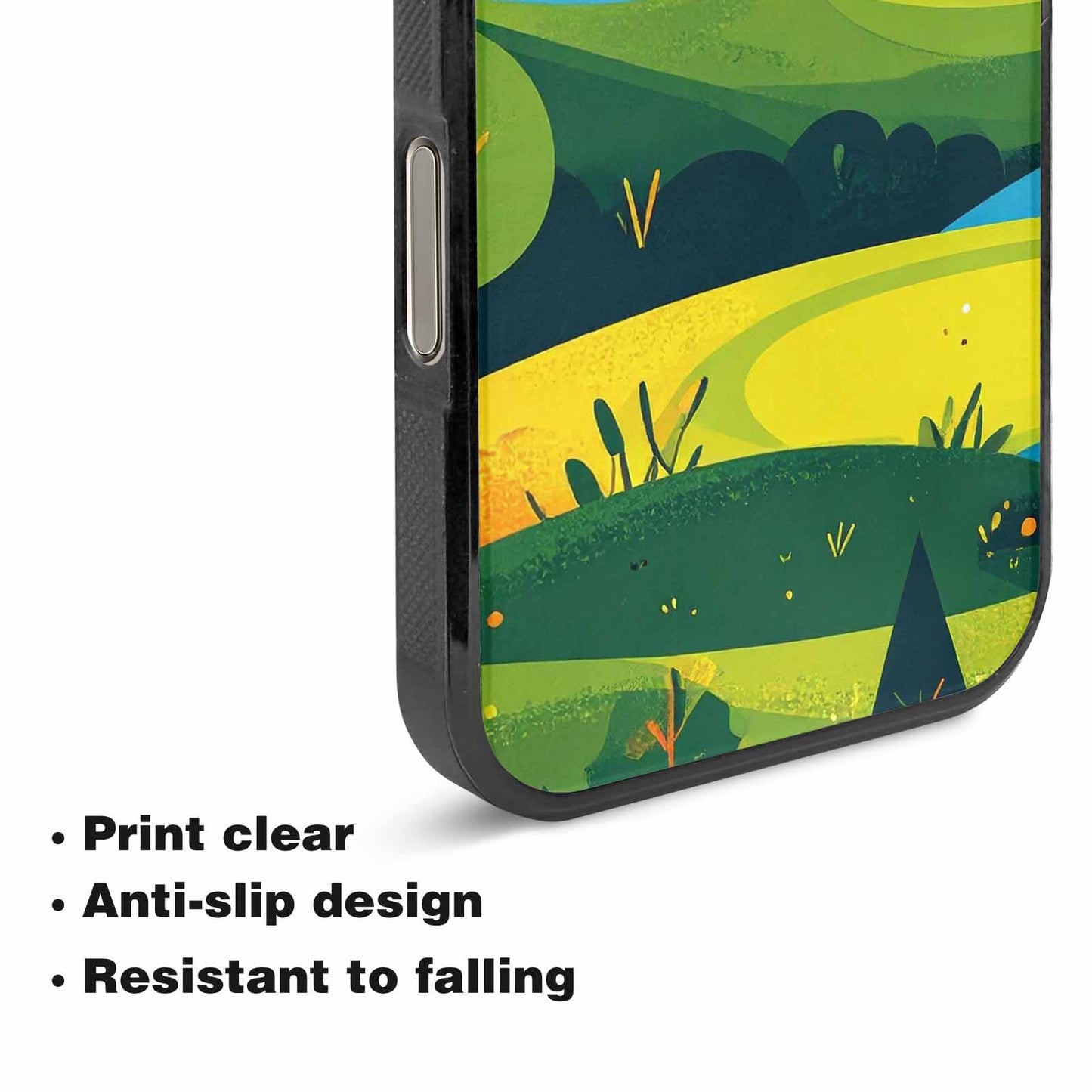 iPhone 16 Pro Max Case — Golf Cartoon Art Pattern, Custom Phone Case