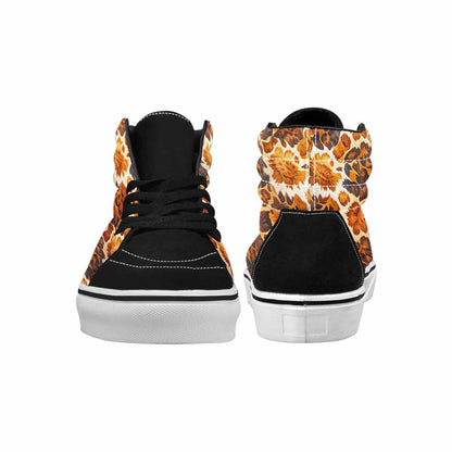 WOMEN'S Cow Animal Print High Top Canvas Dreamcore Custom Shoes
