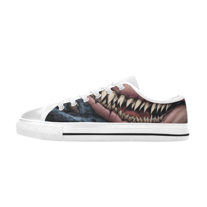 WOMEN'S Cc Demon Art Long Canvas Y2K Sneakers