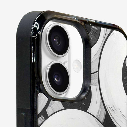 iPhone 16 Case — Googly Cartoon Eyeballs, Customized Protective Case
