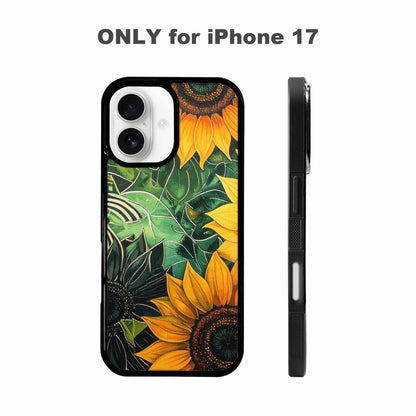 iPhone 17 Case — Blend Melt Them Together Floral, Custom Made Phone Cover