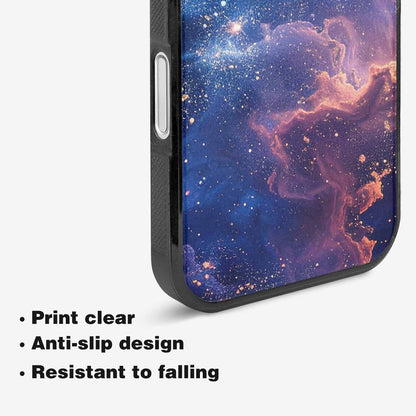 iPhone 16 Case — Nebula Texture With Dense Star Cluster, Custom Designed Case Cover