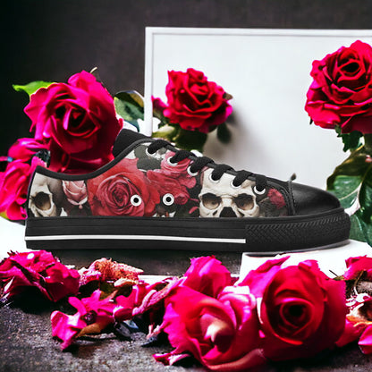 Skulls Roses Deluxe Women - Freaky Shoes®