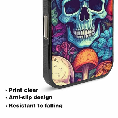 iPhone 16 Pro Max Case — Mushroom Skull Custom, Original Design Phone Case