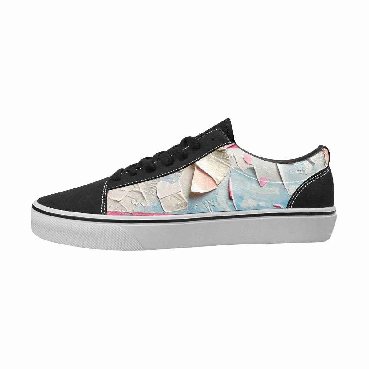 MEN'S Pride Canvas Statement Kaleidoscope Custom Printed Shoes